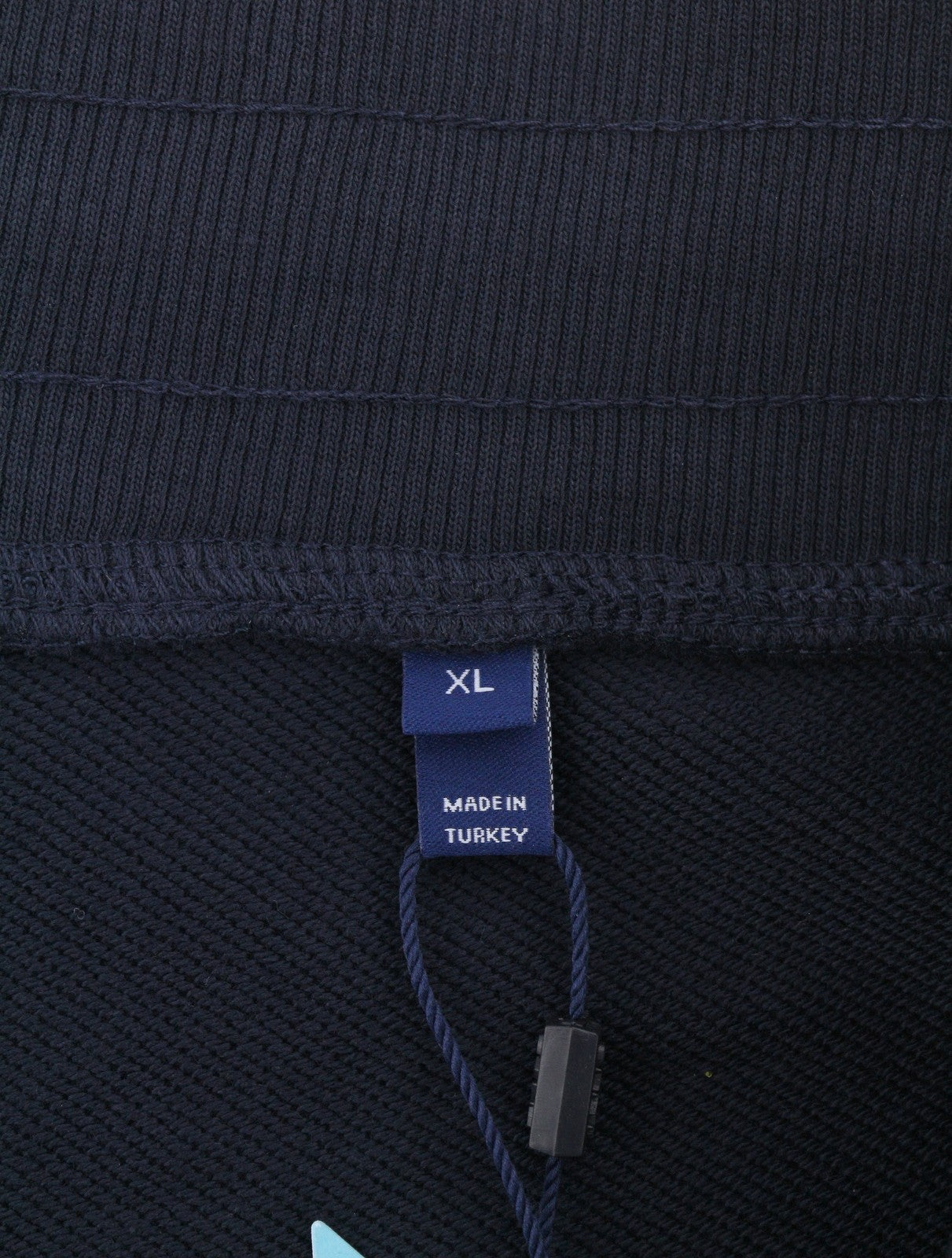 GANT Men Trousers XL Dark Navy Drawstring Waist Logo Jogg Sweat