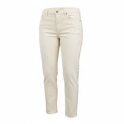 MAISON SCOTCH Petit Ami Women Jeans W30/L34 Beige Slim Boyfriend Cropped