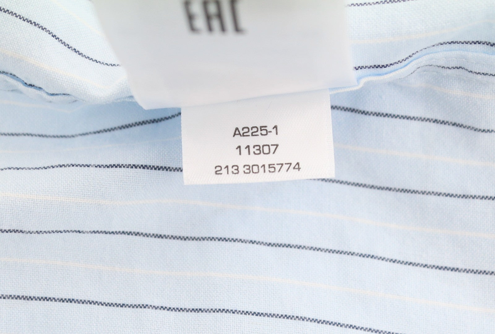 GANT Reg Oxf Stripe Men Shirt XL Light Blue Button-Down Pocket Casual Shirt