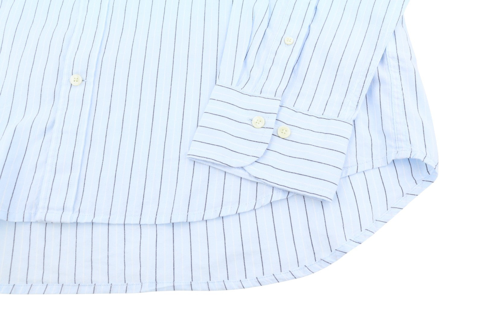 GANT Reg Oxf Stripe Men Shirt XL Light Blue Button-Down Pocket Casual Shirt