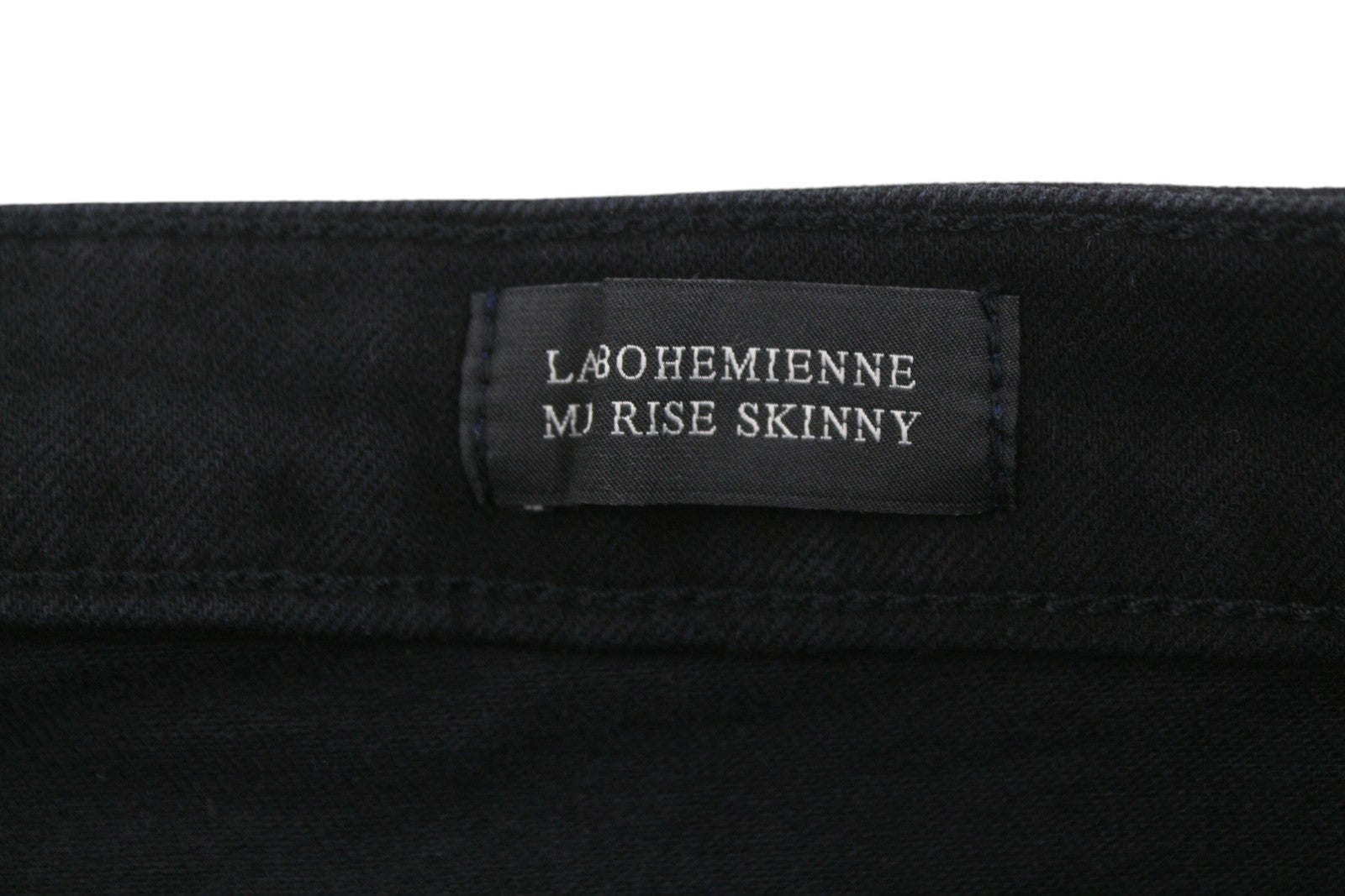 MAISON SCOTCH La Bohemienne Women Trousers W31 Black Mid Rise Skinny Sideline
