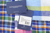 Button-Up Mixed Panel Linen Madras
