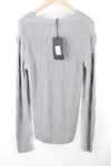 Grey Twill Sweatshirt