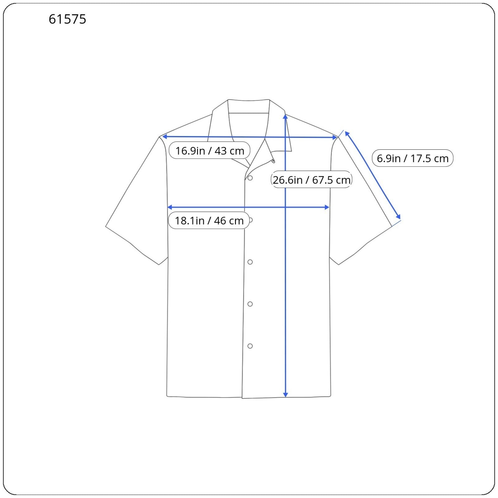 SCOTCH & SODA Ams Couture Men Shirt S Blue Slim Pure Cotton Short Sleeved