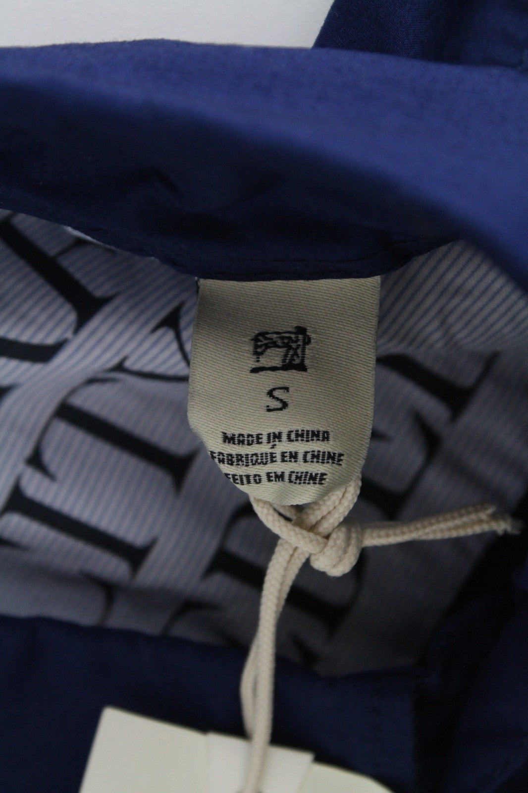 SCOTCH & SODA Ams Couture Men Shirt S Blue Slim Pure Cotton Short Sleeved