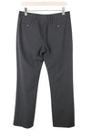 Grey Polyester Trousers