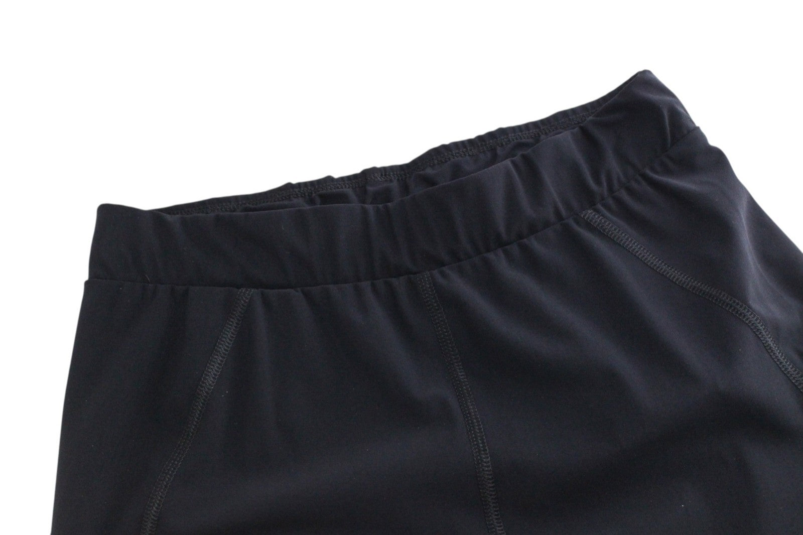SWEATY BETTY Trim Gym Women Trousers XS Black Stretch Long Bootcut Flat Front