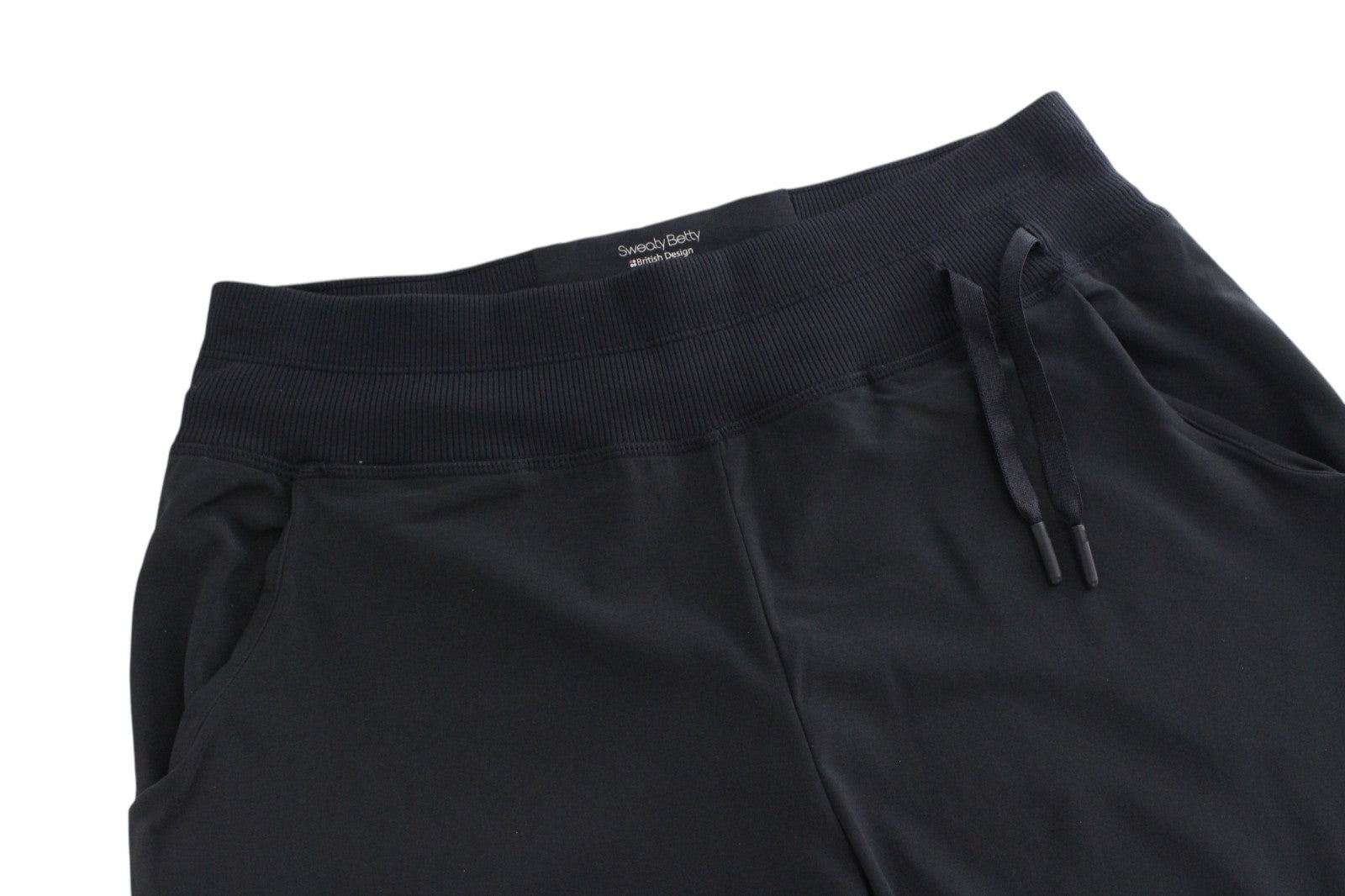 SWEATY BETTY Beat Box Women Trousers XS Black Stretch Dance Lightweight