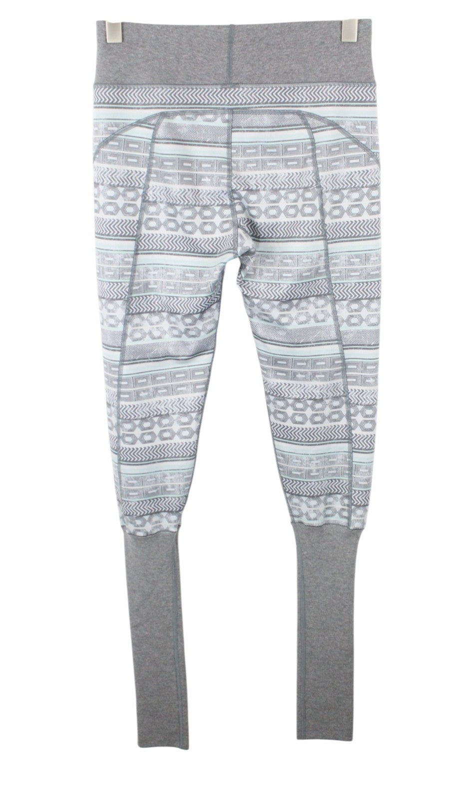 SWEATY BETTY Women Sport Leggings ~W29 Grey Patterned Activewear Gym Pull On