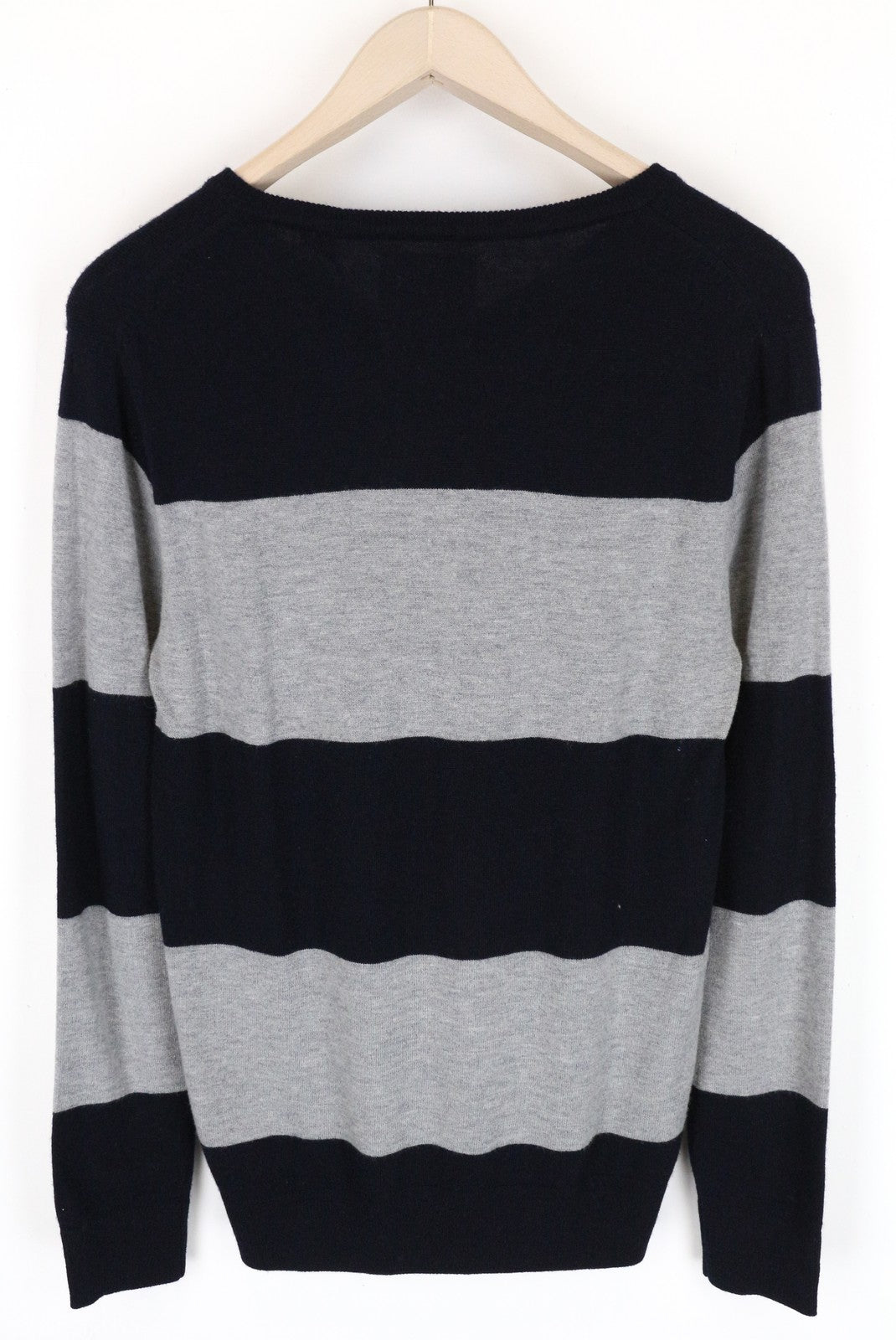 SCOTCH & SODA Ams Couture Men Sweatshirt S Grey Wool Blend Long Sleeve Pull On
