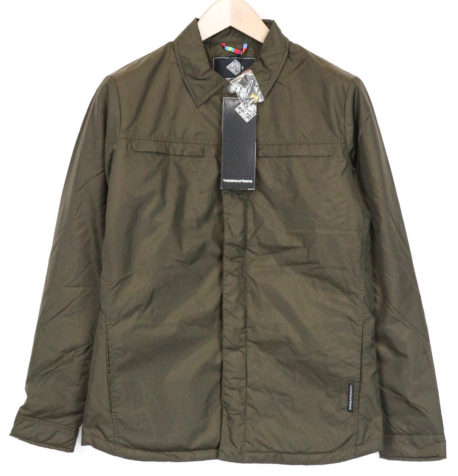 TUCANO URBANO Gomez Men's Jacket IT44 Dark Green Breathable Motorcycle Windproof