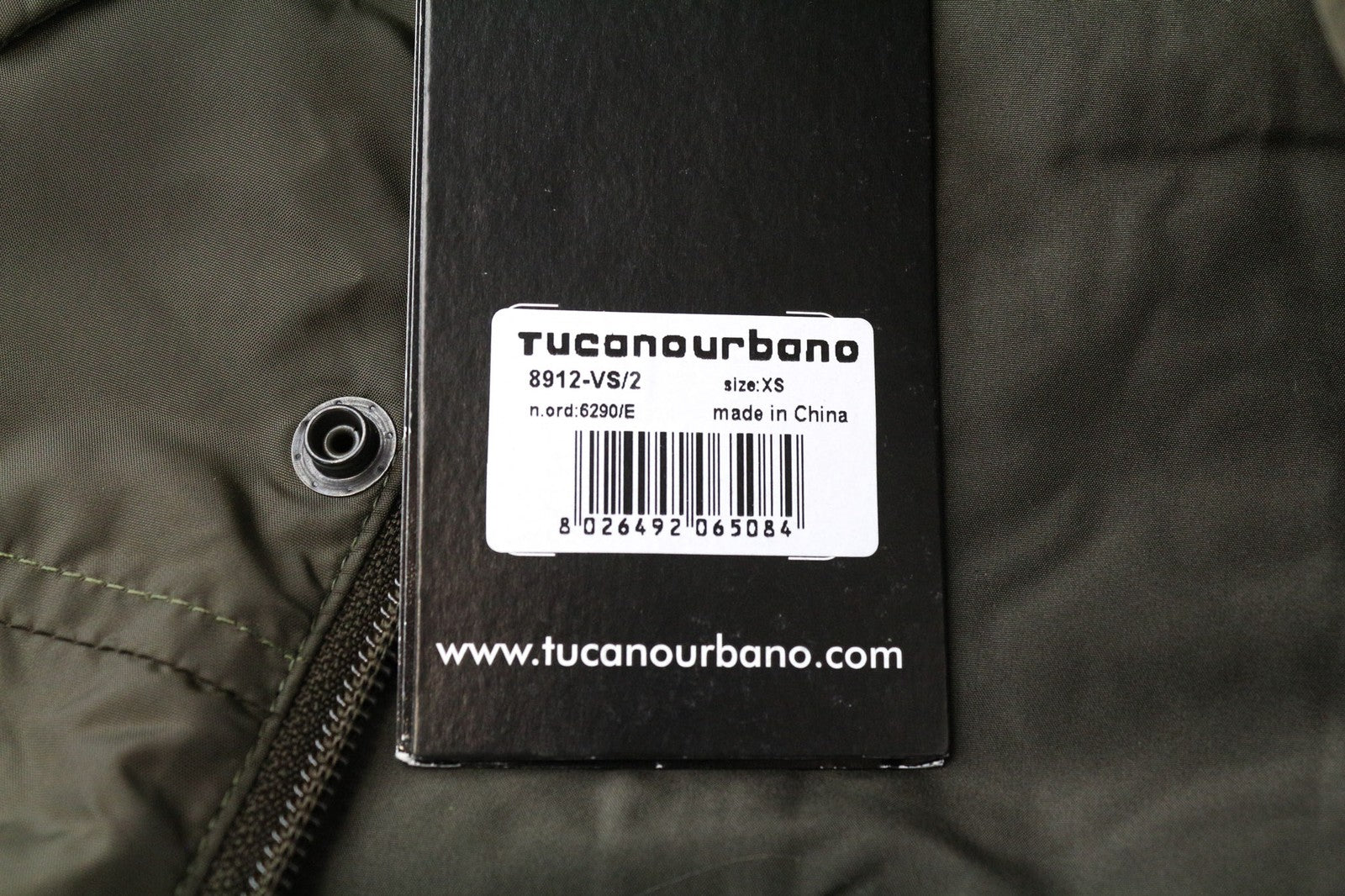 TUCANO URBANO Gomez Men's Jacket IT44 Dark Green Breathable Motorcycle Windproof