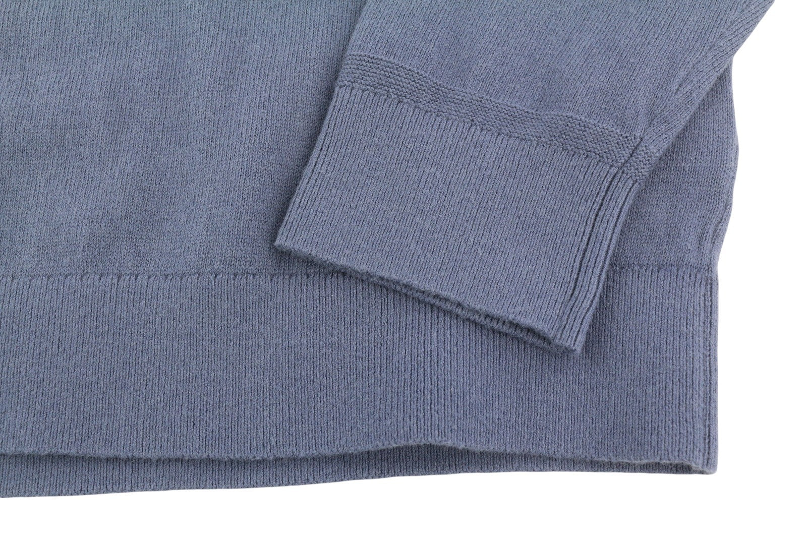 TOMMY HILFIGER Pima Org Ctn Cashmere V Neck Men Jumper 2XL Pull On Knitted Blue