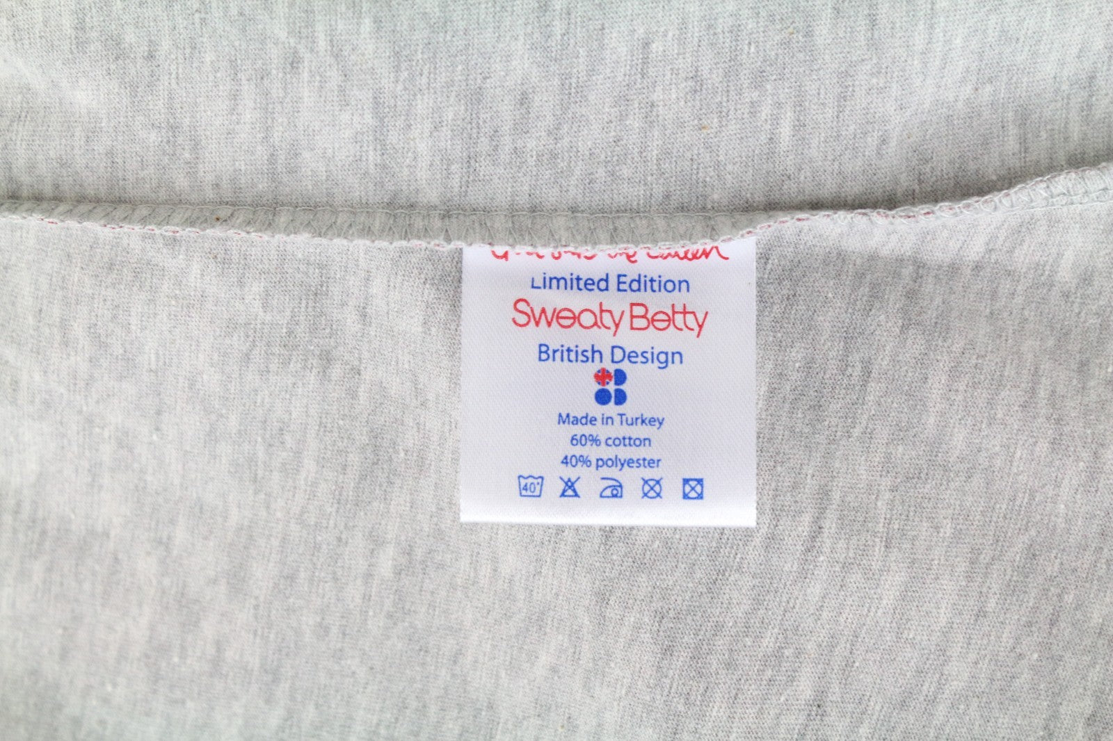 SCOTCH & SODA Patriot Women T-Shirt XS Grey Cotton Blend Union Jack Print