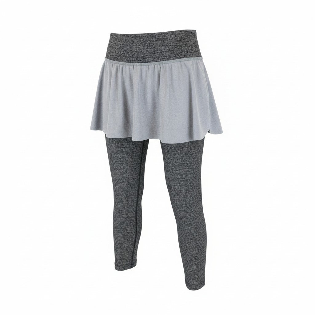 Graue Sportleggings