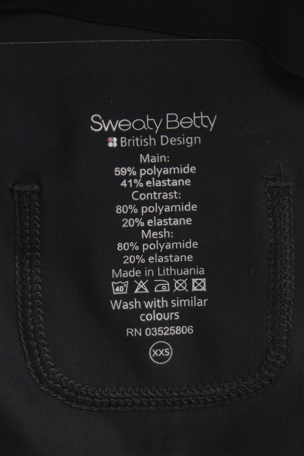 SWEATY BETTY Speedwork Run Tank Women Top 2XS Black Stretch Racerback