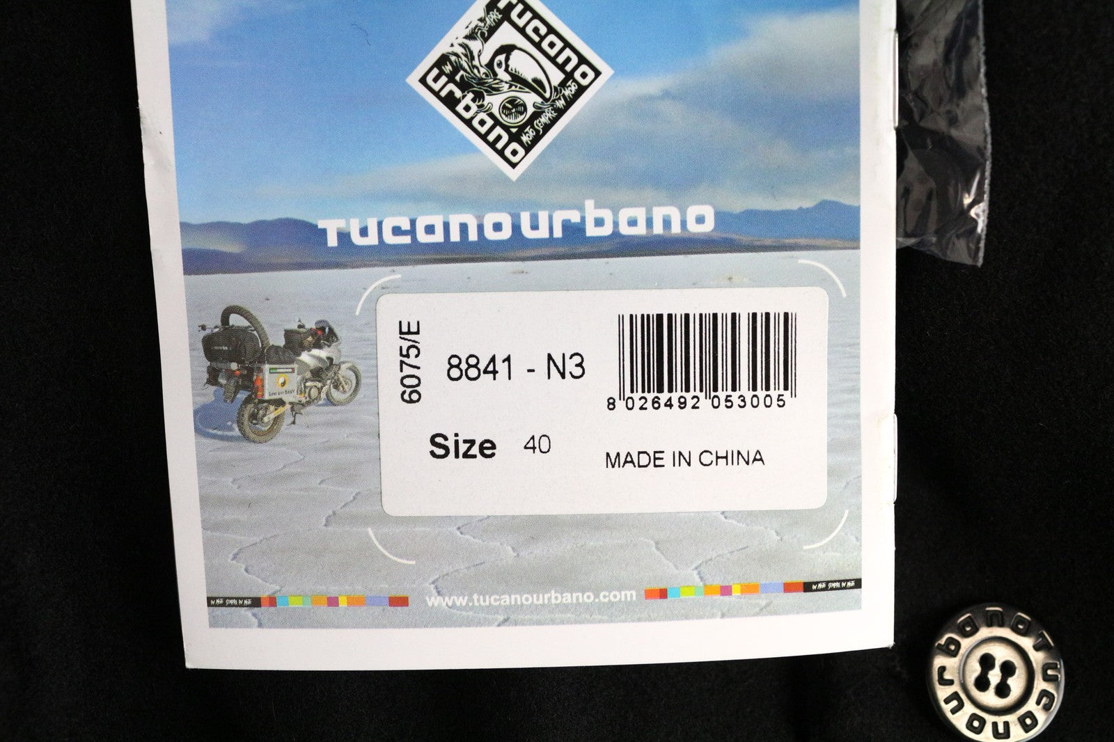 TUCANO URBANO New Carmen Women's Coat IT40 Black Wool Blend Breathable