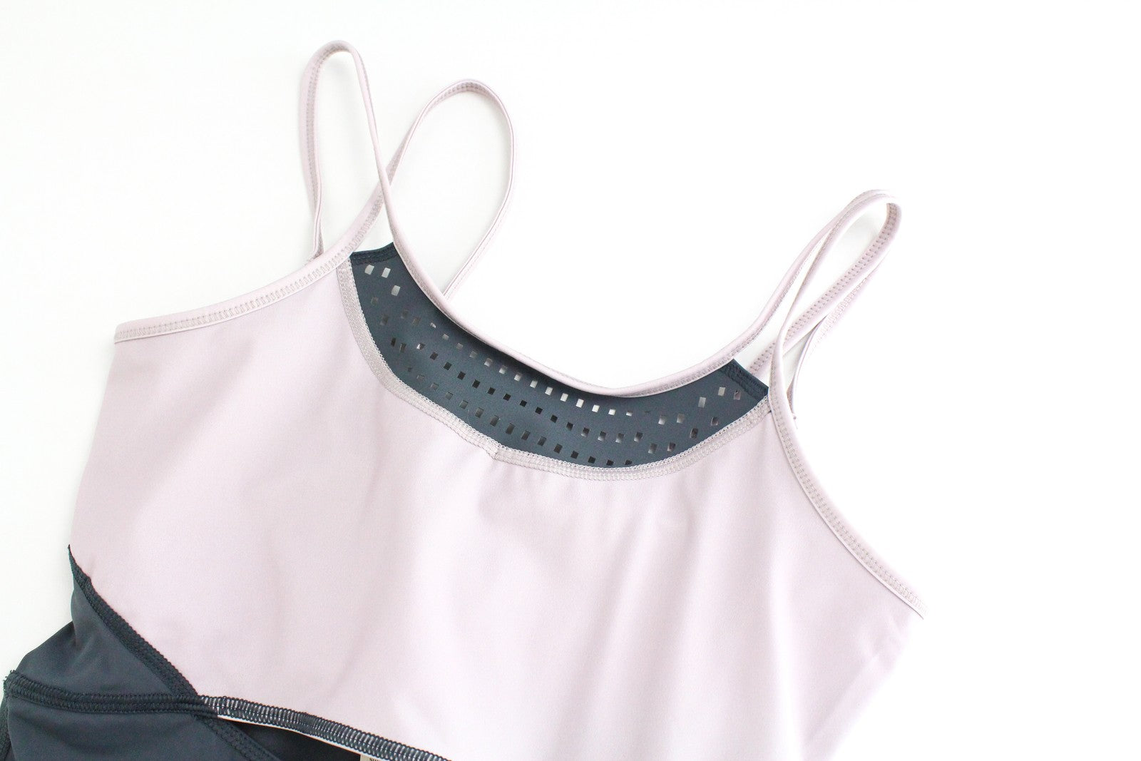 SWEATY BETTY Passe Dance Leotard Women Jumpsuit XS/S Grey Stretch One Piece