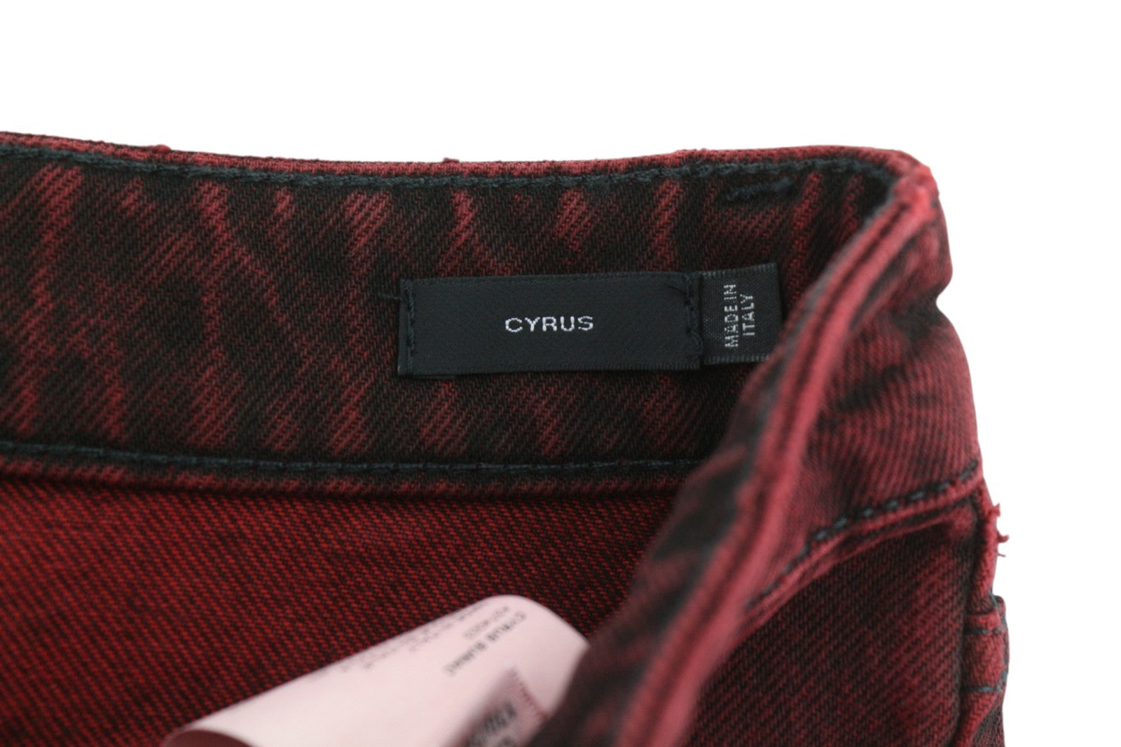 EYTYS Cyrus Sumac Relaxed Bootcut Fit Women Jeans W29/L32 Burgundy Unisex RRP370