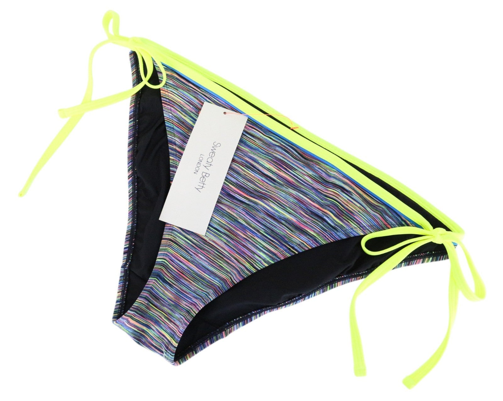 SWEATY BETTY Holiday Women Swimwear XL Bottoms Lined Feminine Colourful Beach