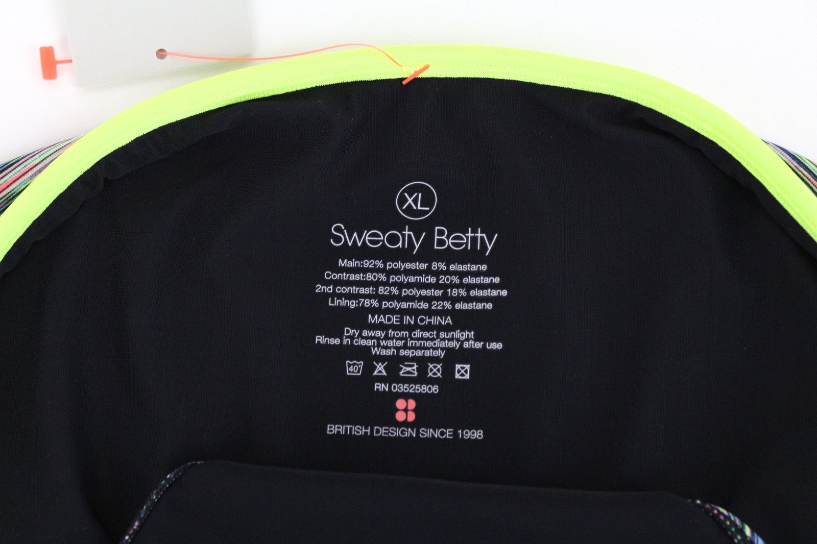 SWEATY BETTY Holiday Women Swimwear XL Bottoms Lined Feminine Colourful Beach