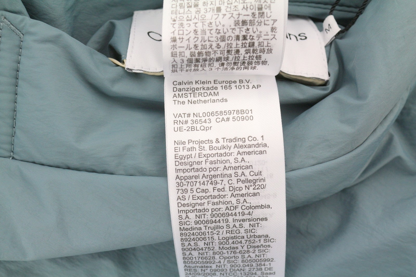CALVIN KLEIN Reversible Skater Men Jacket M Unisex Oversized Loose Fit RRP279