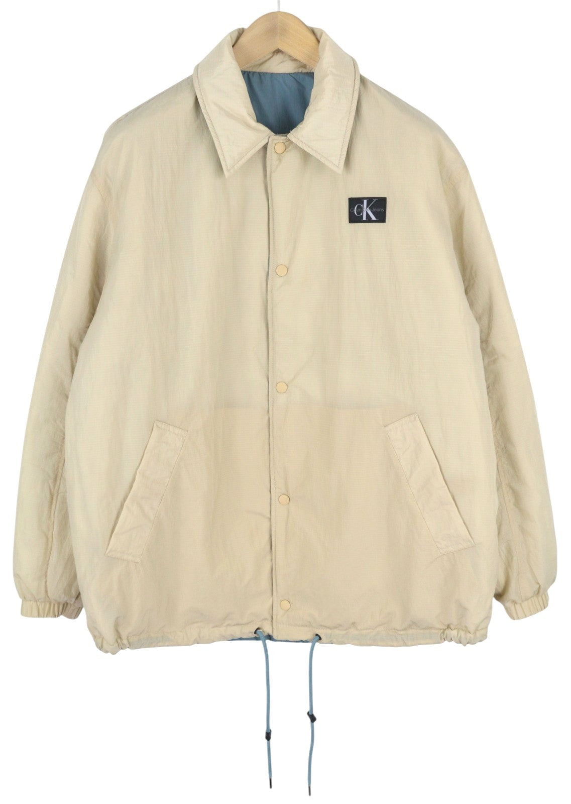 CALVIN KLEIN Reversible Skater Men Jacket S Unisex Oversized Loose Fit RRP279