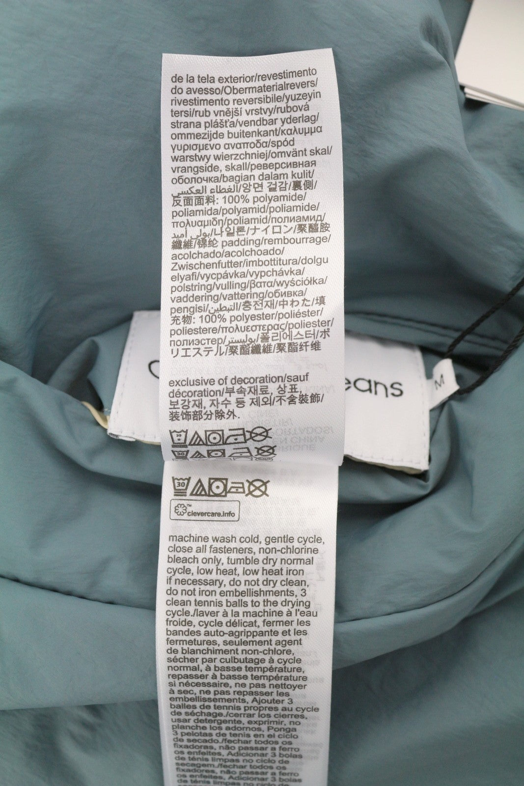 CALVIN KLEIN Reversible Skater Men Jacket XL Unisex Oversized Loose Fit RRP279