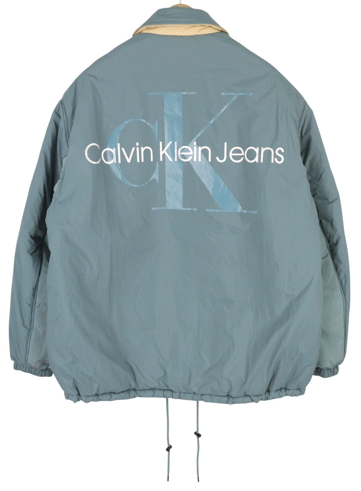 CALVIN KLEIN Reversible Skater Men Jacket XL Unisex Oversized Loose Fit RRP279