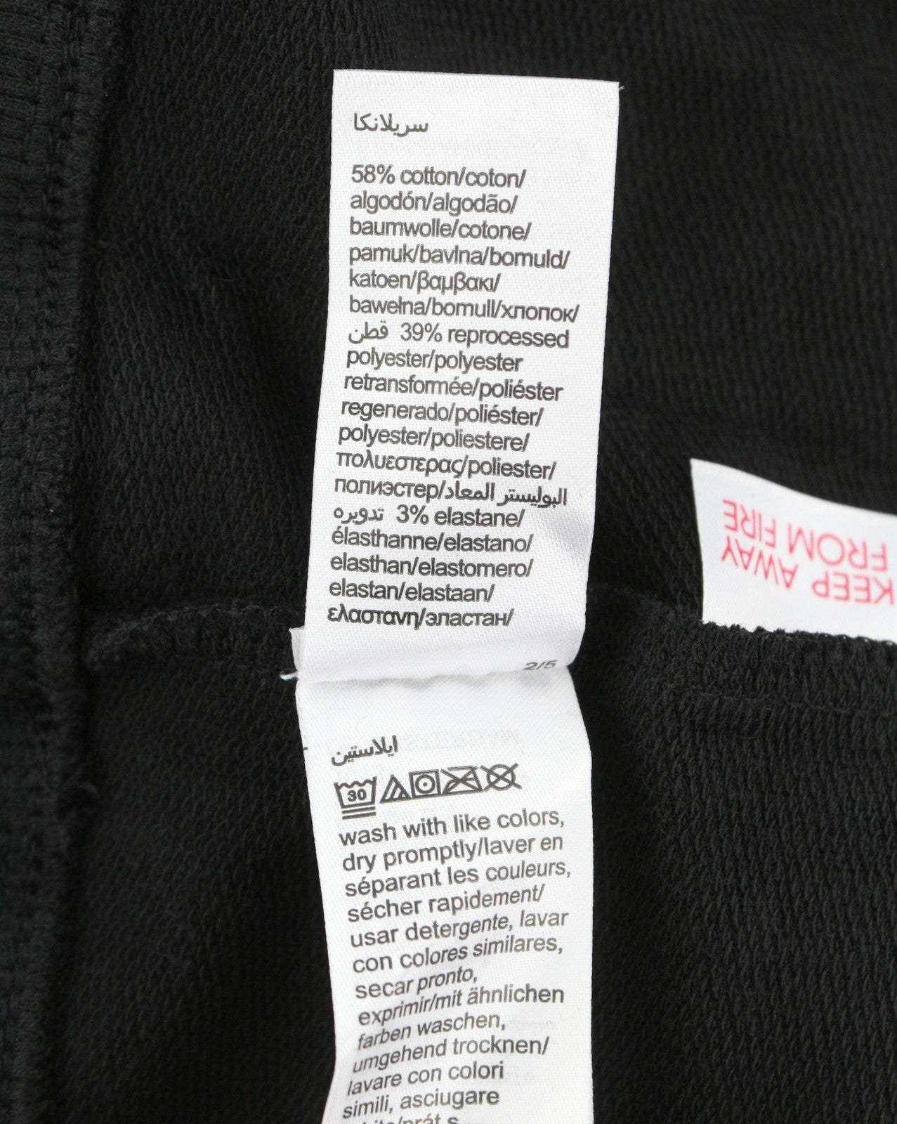 CALVIN KLEIN Men Sweatshirt XL Black Crew Embroidered Logo Sleepwear Pull On