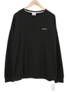 Black Cotton Sweatshirt
