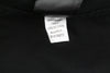 Black Cotton Button-Up