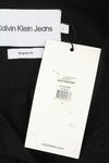 Black Cotton Button-Up