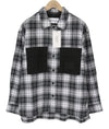 Black Cotton Button-Up