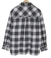 Black Cotton Button-Up