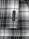 Black Cotton Button-Up