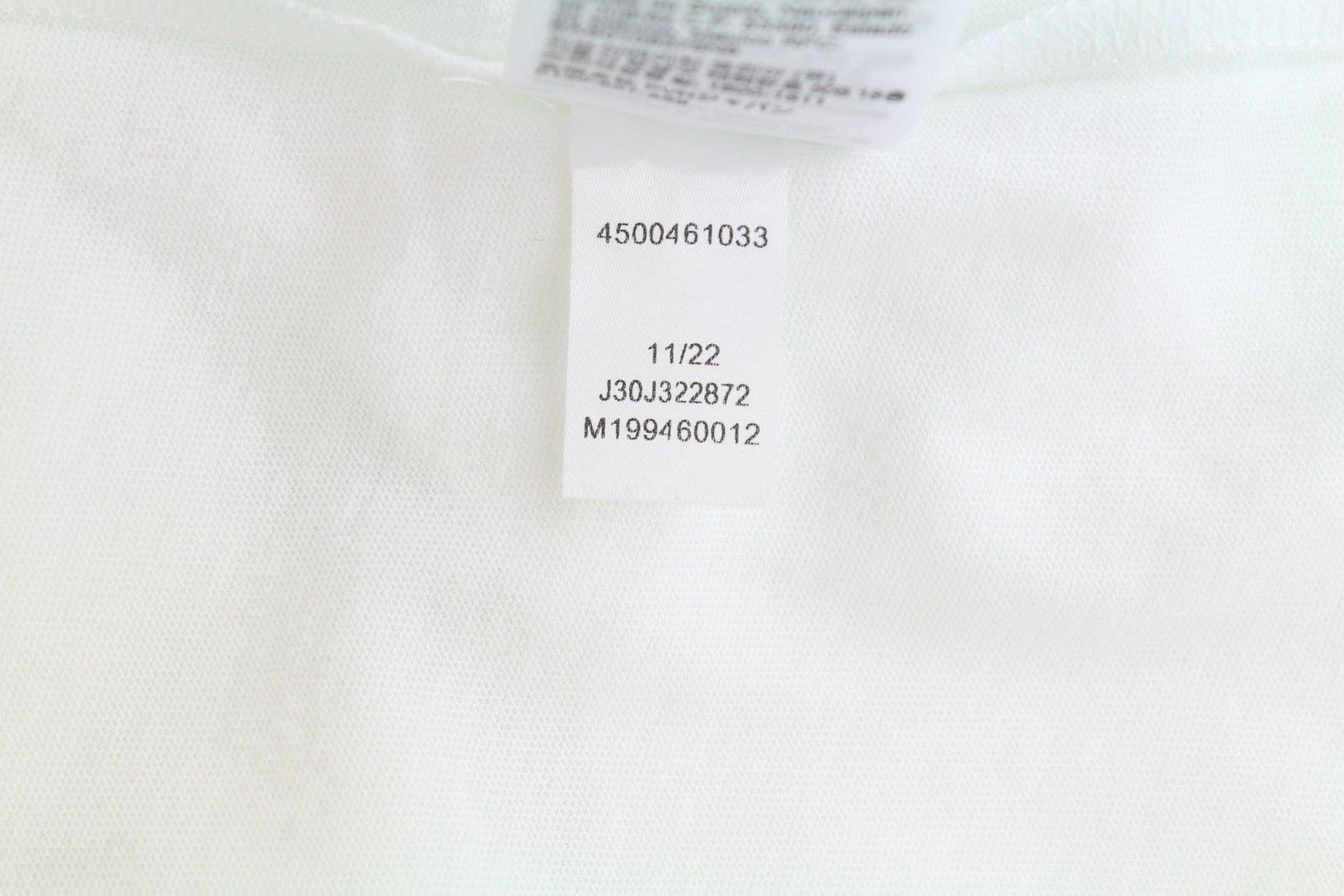 CALVIN KLEIN Men T-Shirt M White Cotton Tricot Front Logo Short Sleeved