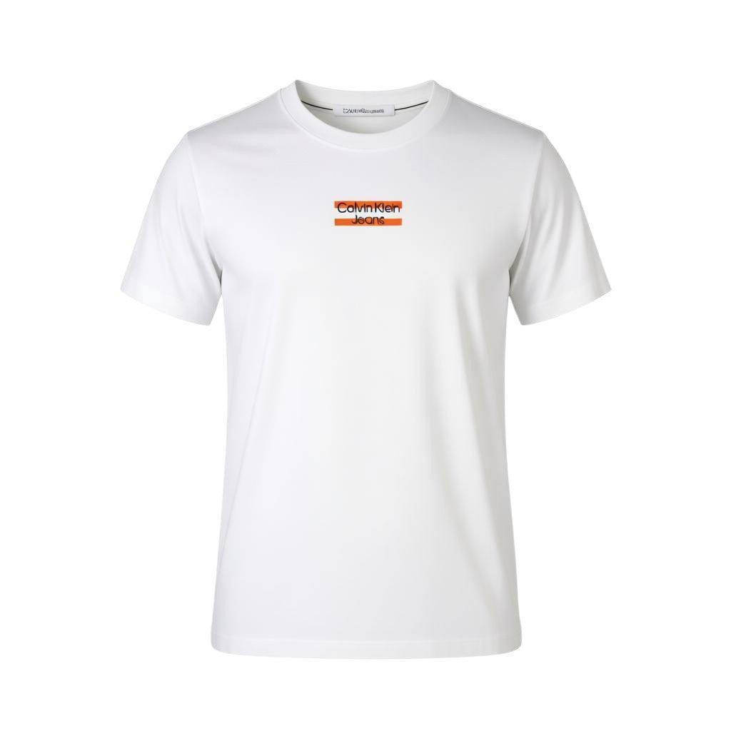 Weißes T-Shirt aus Baumwolle