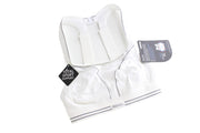 SHOCK ABSORBER Run Women Sport Bra UK32A White Stretch Adjustable Straps