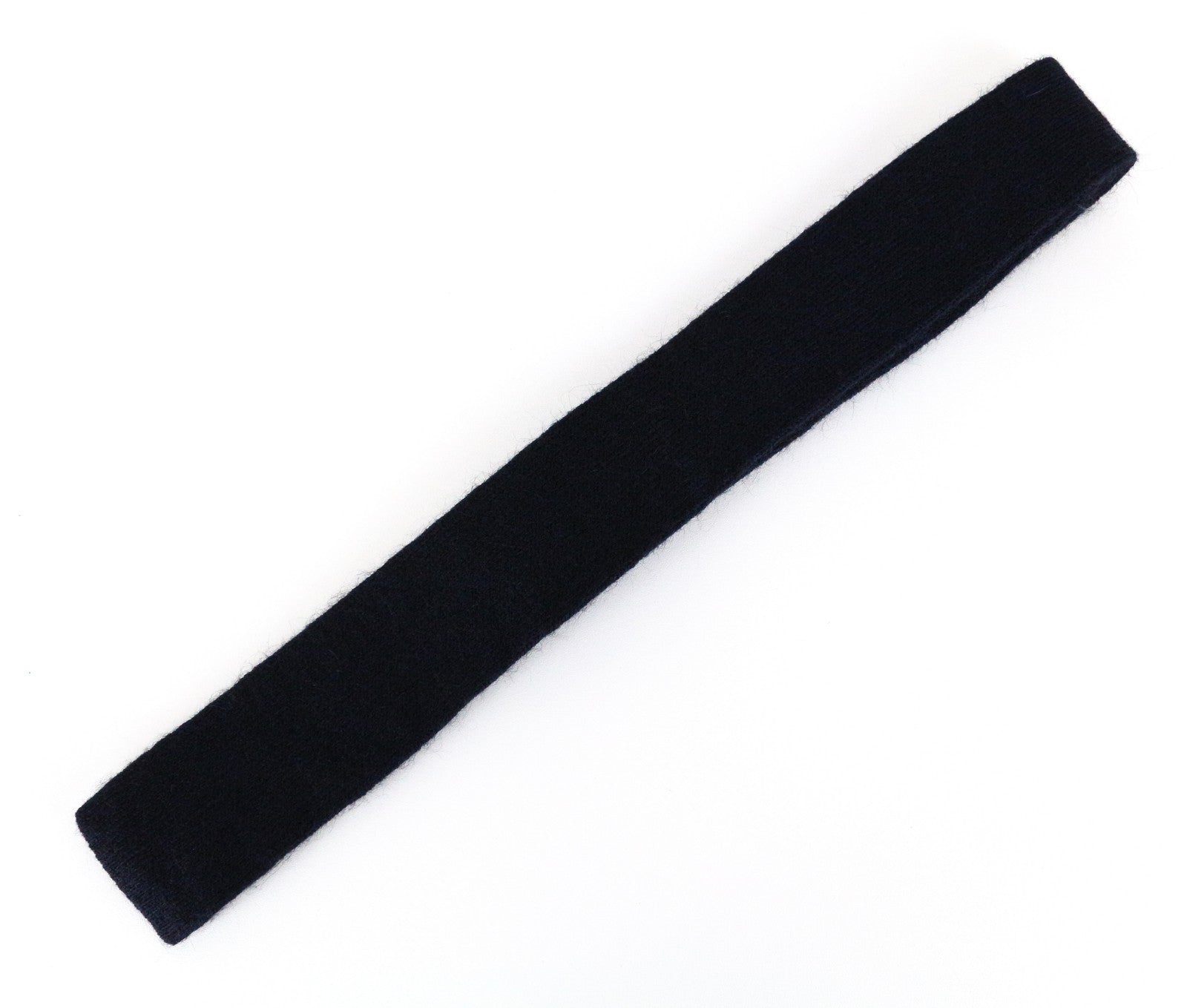 SUITSUPPLY Men Tie 146 x 5.9 cm Navy Alpaca Wool Blend Squared-End Classic