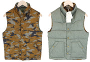 SCOTCH & SODA Ams Couture Men Jacket S Green Reversible Military Pattern Vest