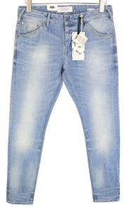 SCOTCH & SODA Phaidon Men Jeans W29/L32 Slim Fit Blue Cotton Washed 5-Pocket