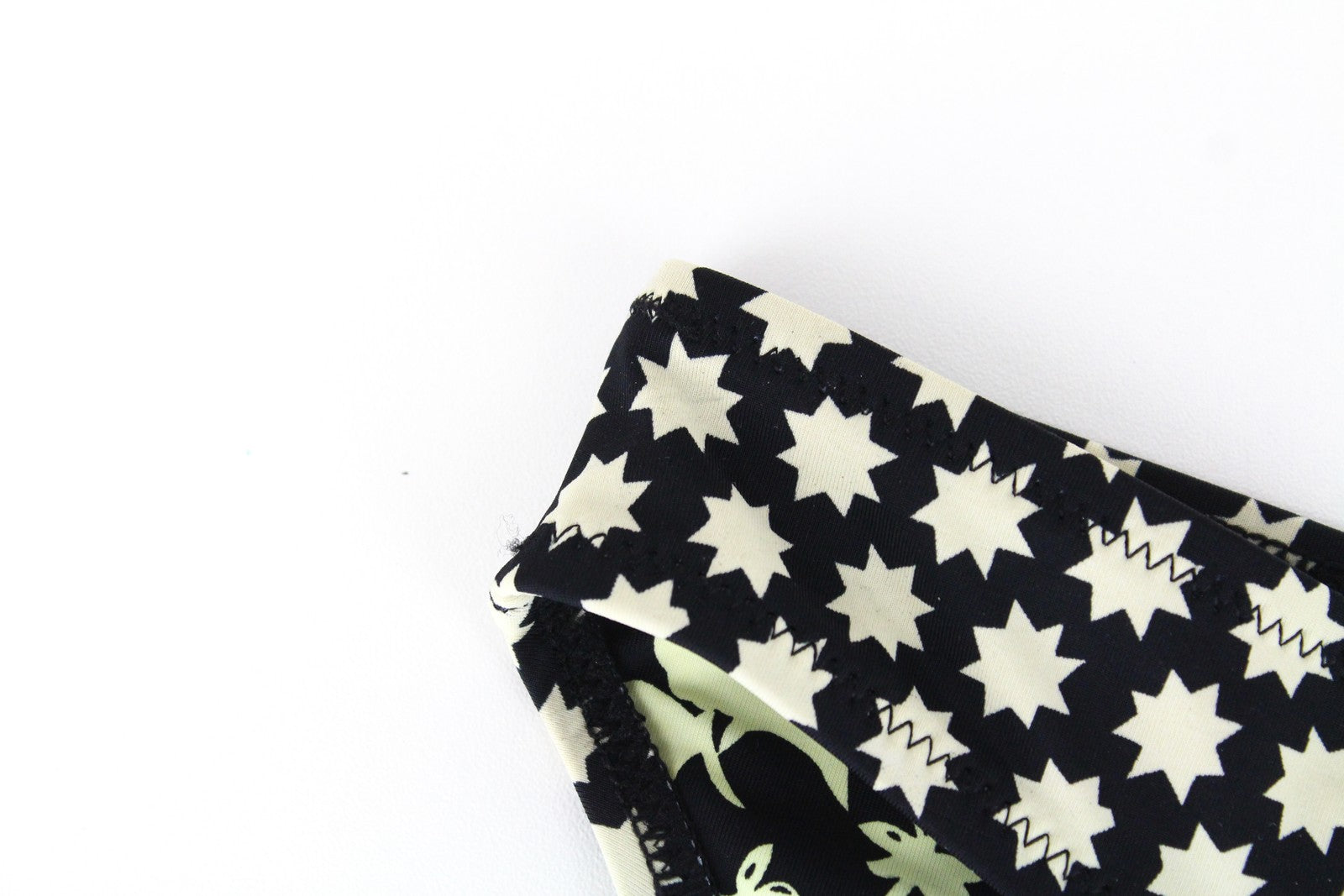 MAISON SCOTCH Women Swimwear ~S Black Patterned Summer Pool Beach Bikini Bottom