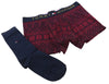 Burgundy Cotton Underwear