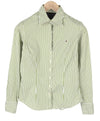 Green Button-Up