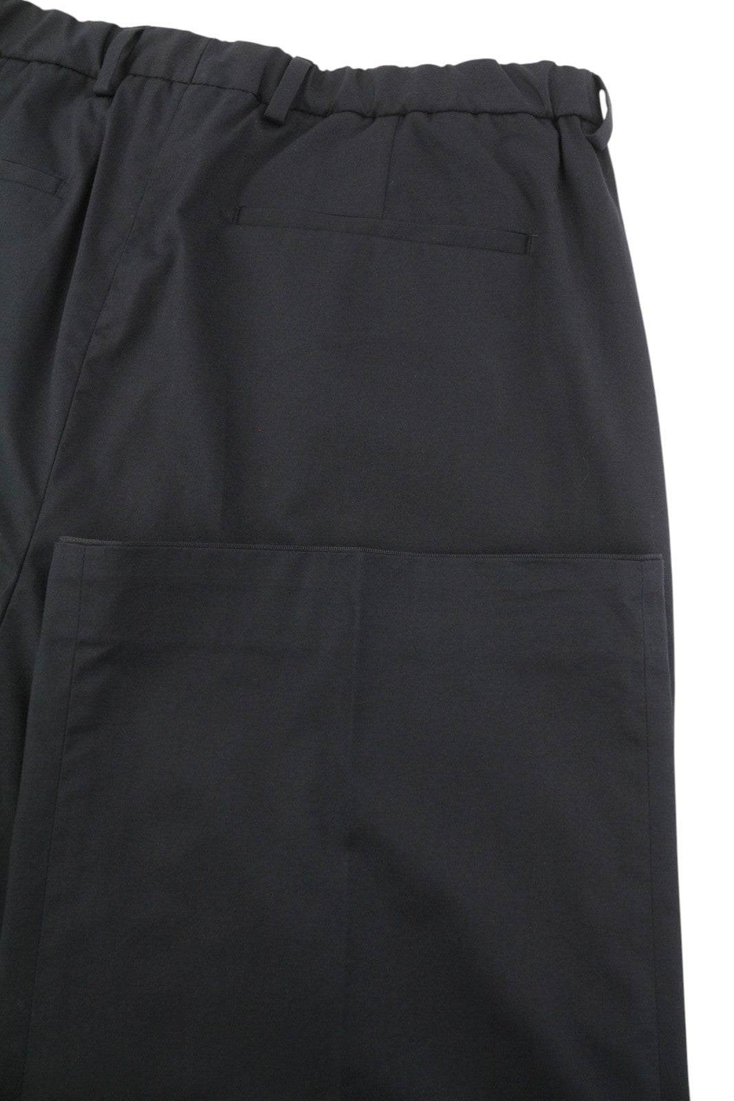 CALVIN KLEIN Cotton Seacell Modern Men Trousers M Black Pleated Chino RRP139