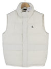 White Polyamide Waistcoat