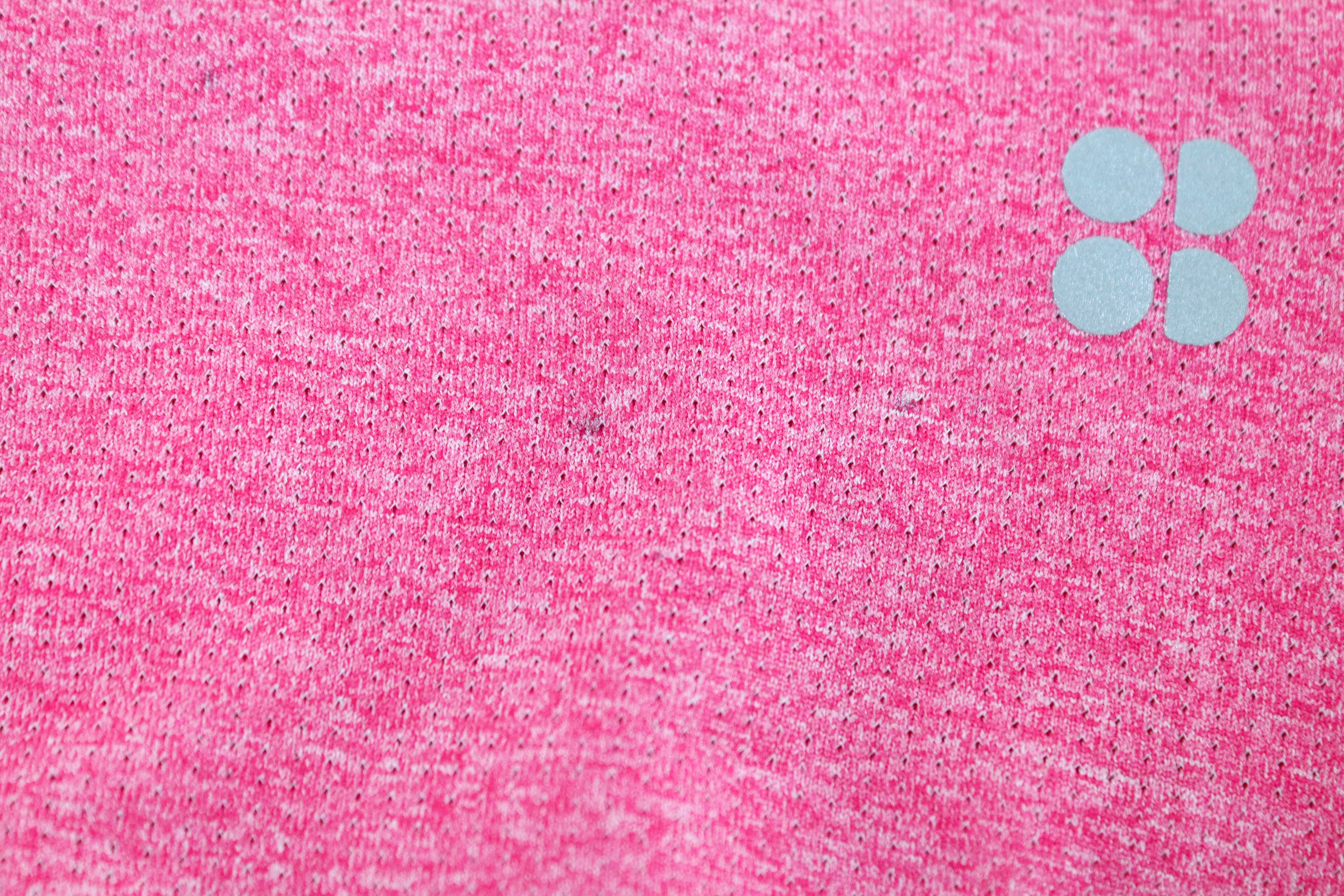 SWEATY BETTY Women's Underwear ~2XS Pink Mid Rise Brief Melange Stretch Casual