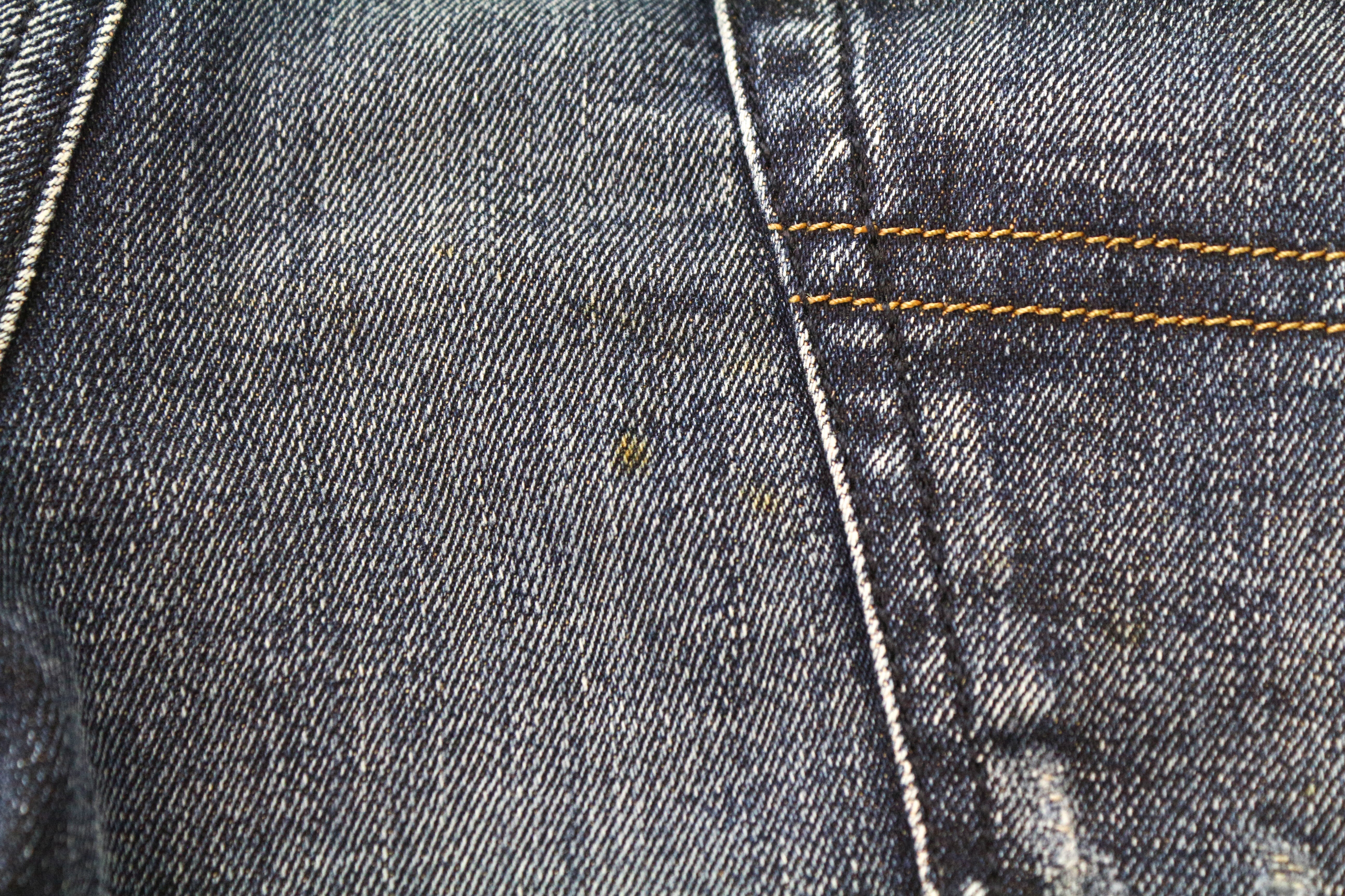 DIESEL Krayver R18V4 Ripped Slim Carrot Fit Men's Jeans W28 L32 Cotton Blue