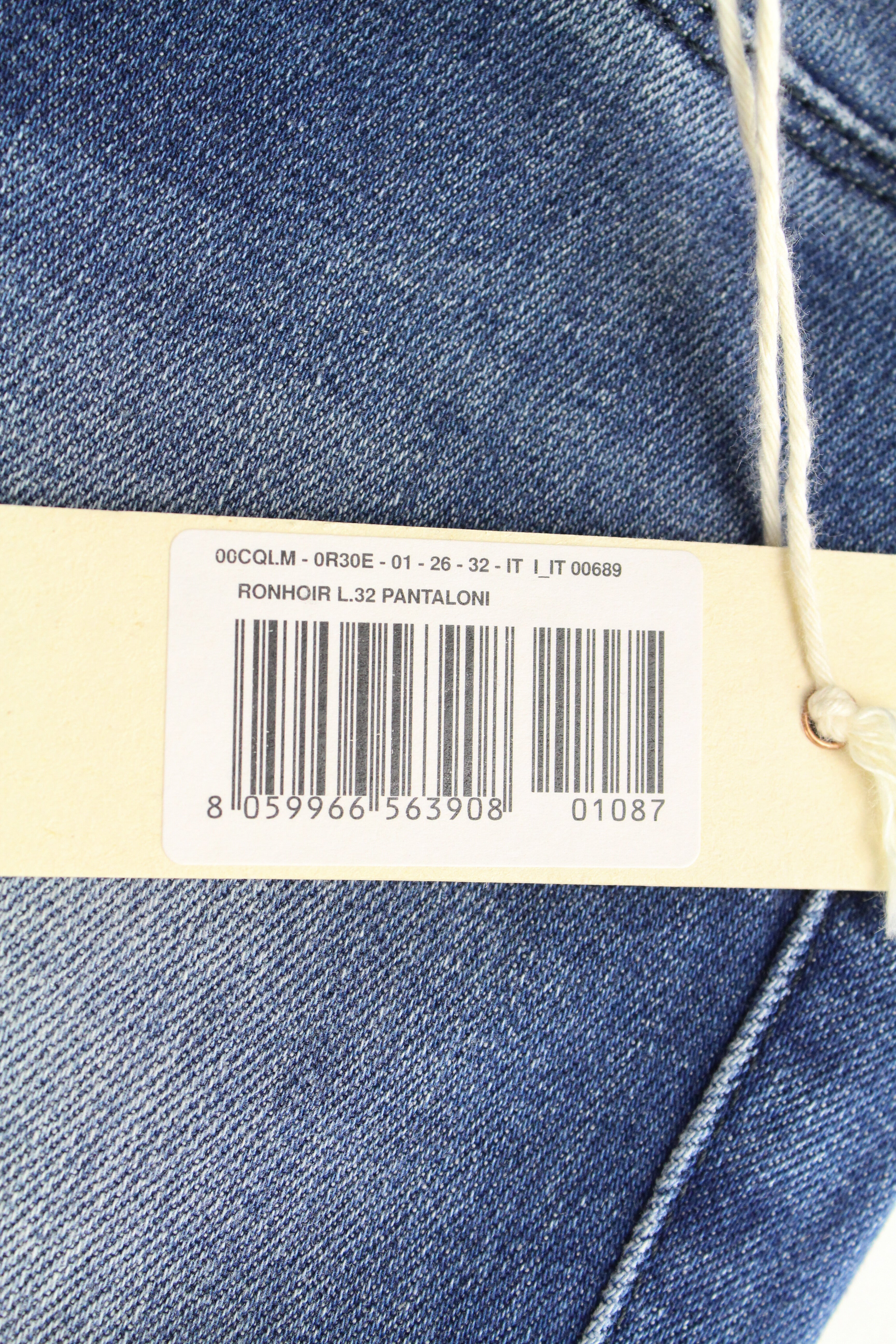 DIESEL Ronhoir 0R30E Women's Jeans W26/L32 Bootcut Wash Stretch Blue